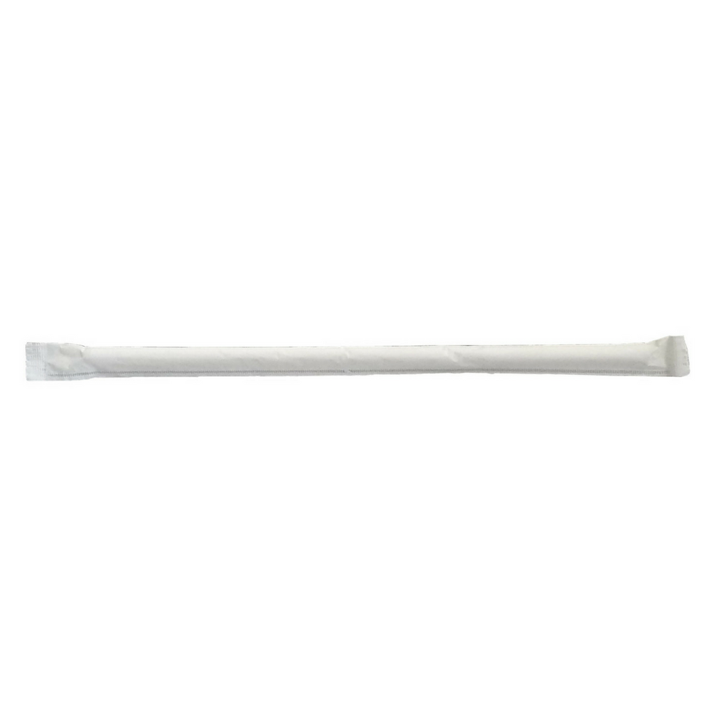 6mm Flexible Straw with paper wrapper