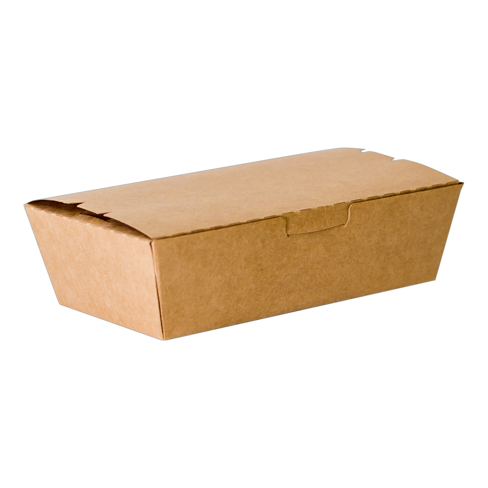 Single Compartment Lunch Box (Brown) - Small