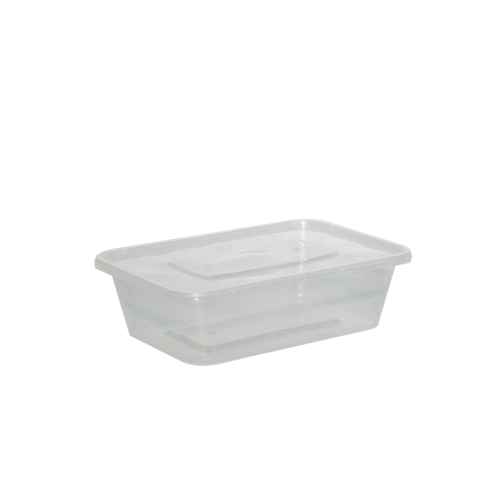 750ml PP Rectangular Container | BPAC Disposable Packaging Supplier – B-PAC